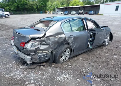 2012 Infiniti G37X z USA, uszkodzony, nr VIN JN1CV6AR0CM681288